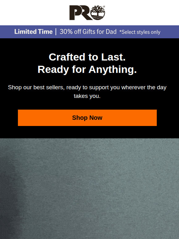 30% Off PRO® Gifts Built for Hardworking Dads