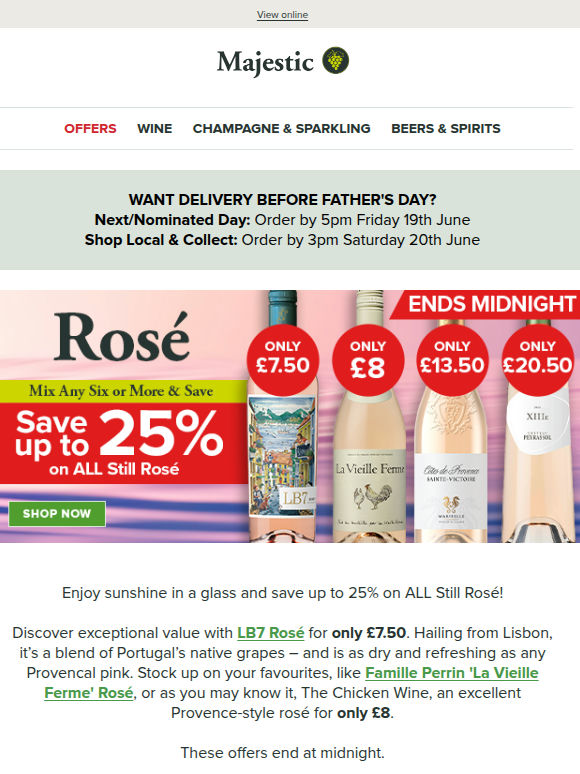 Hurry offers ending at midnight!