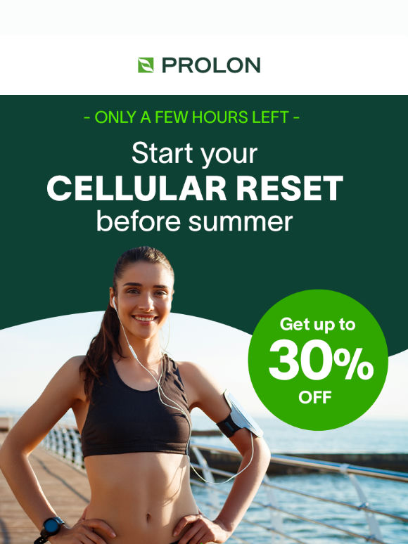 Last hours to get 30% off: start your reset ⏳