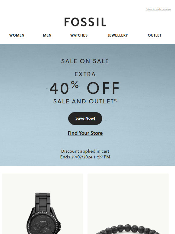 😍 Open and Save Extra 40% Off Now.