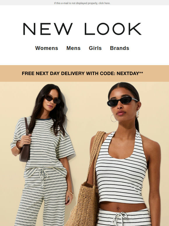 Stripe hype + FREE next day delivery
