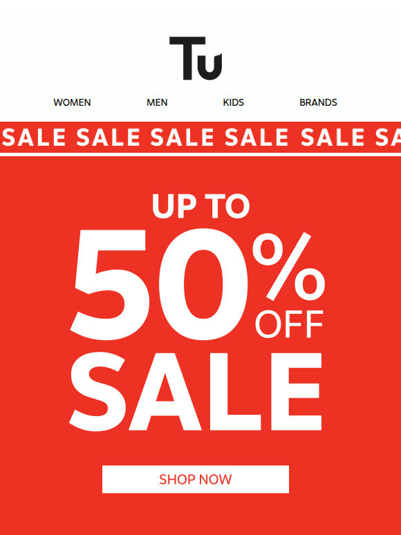 🏷️Up to 50% off Sale now on