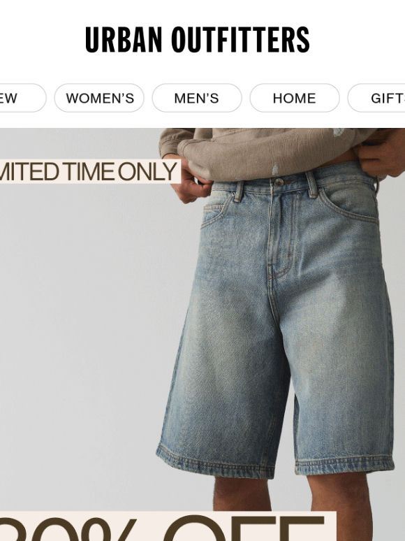 30% Off Shorts & Skirts