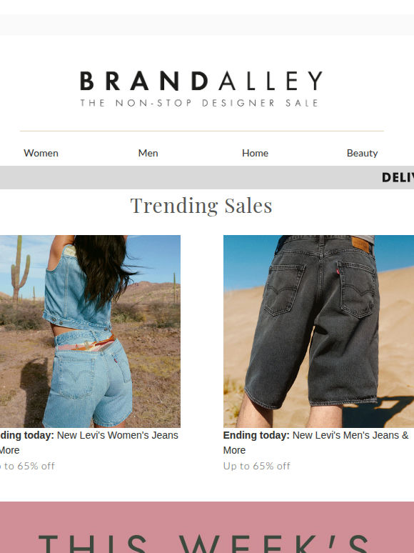 Last chance Levi's | Up to 85% off This Week's Price Drops