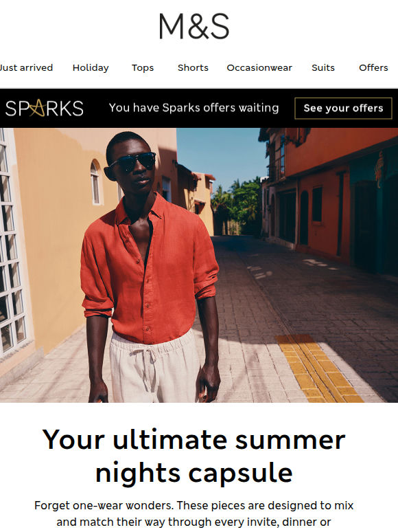One capsule, endless summer evening looks