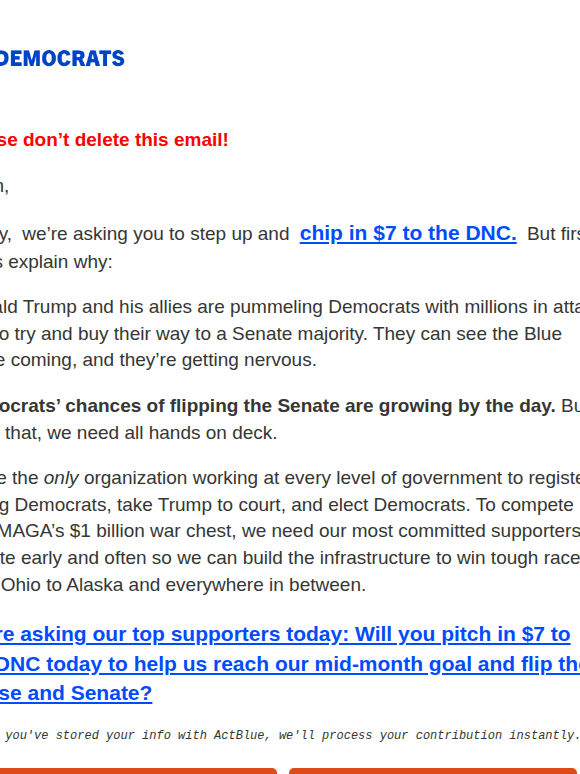 Don’t delete this email