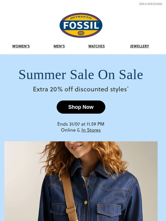 🌊 Extra 20% Off – Summer Sale On Sale