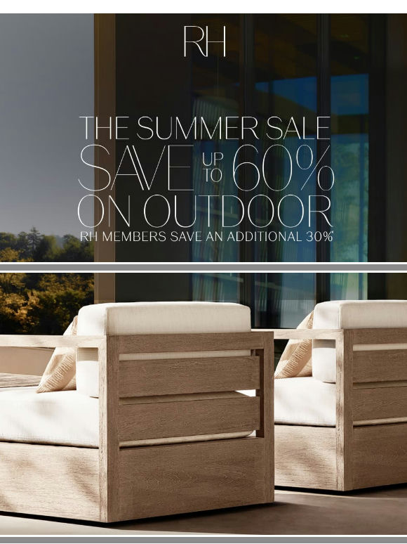 Enjoy Up to 60% Off Outdoor During the Summer Sale