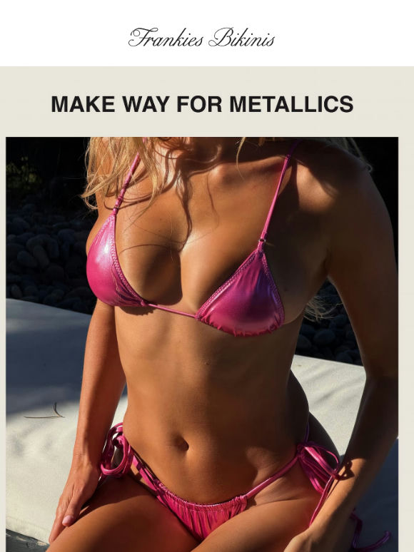 Now Trending: Metallics