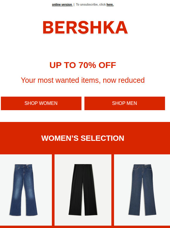 Most wanted SALE items ❤️‍🔥Up to 70% off