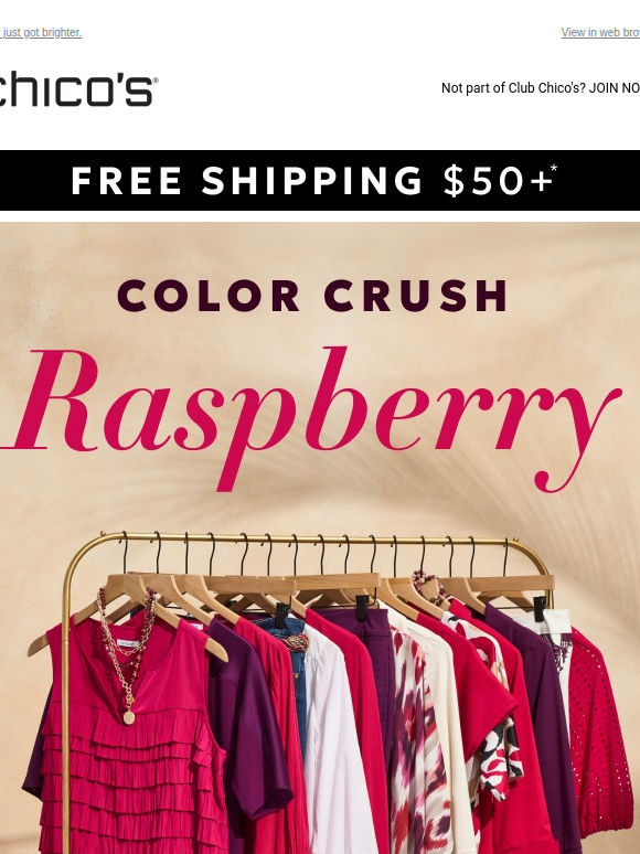 Meet Our Juiciest Hue Yet + Styles From $25