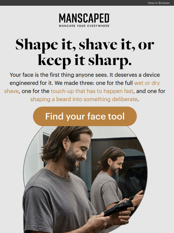 Stubble, shave, or beard?