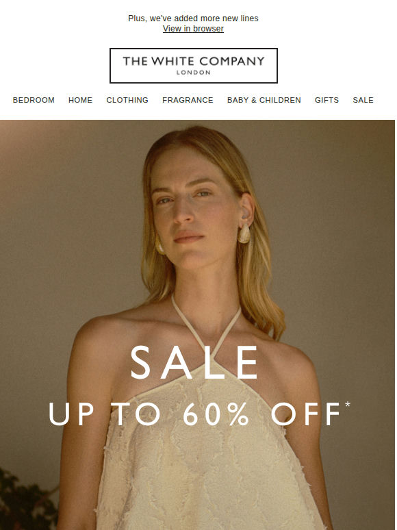 Up to 60% off the best of sale