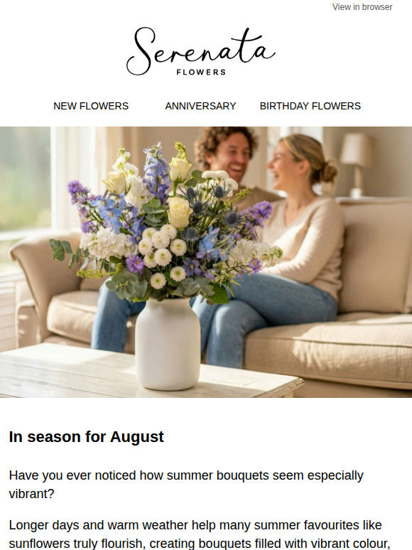 August might be the best month for flowers 🌻