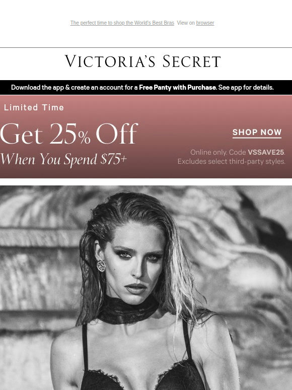 Attn: Get 25% Off When You Spend $75+