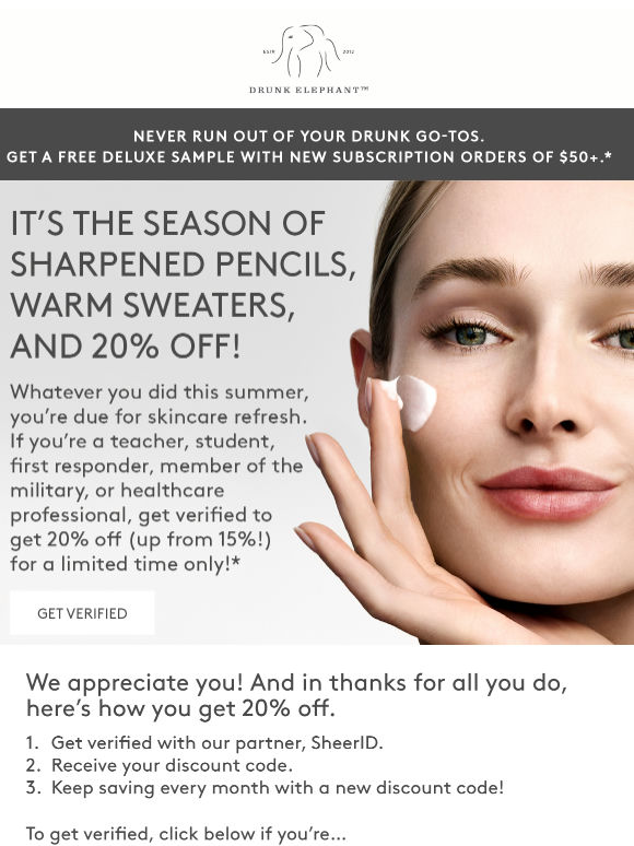 20% off is better than ever!