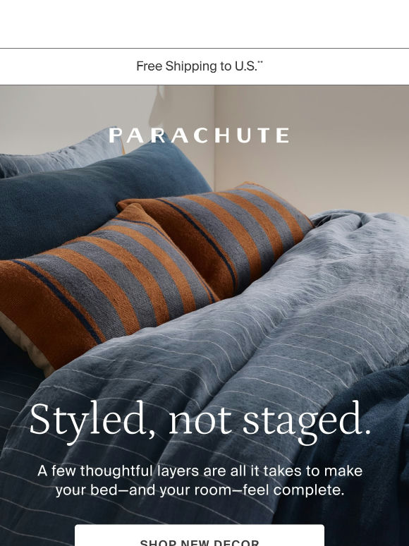 A well-made bed