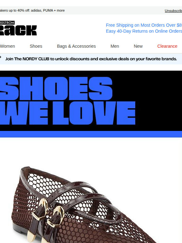 Flats up to 50% off: Stuart Weitzman, Dolce Vita + more