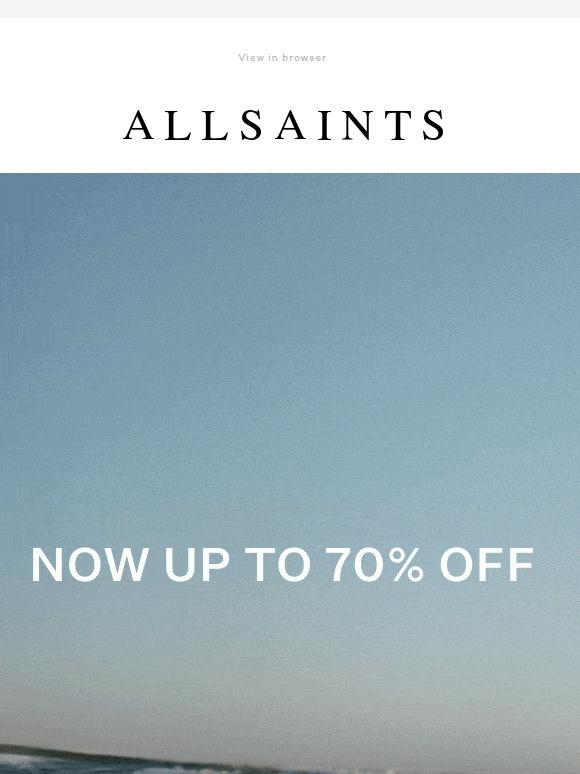 Sale Update: Now Up To 70% Off