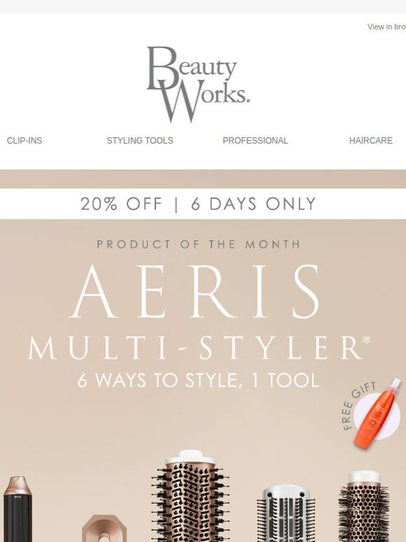 One tool. Endless styles. ✨