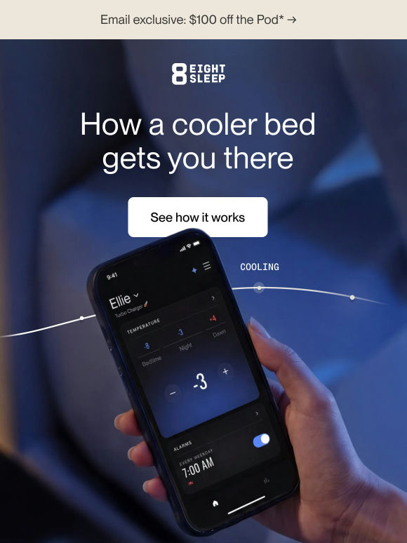 Deeper sleep, in their words*