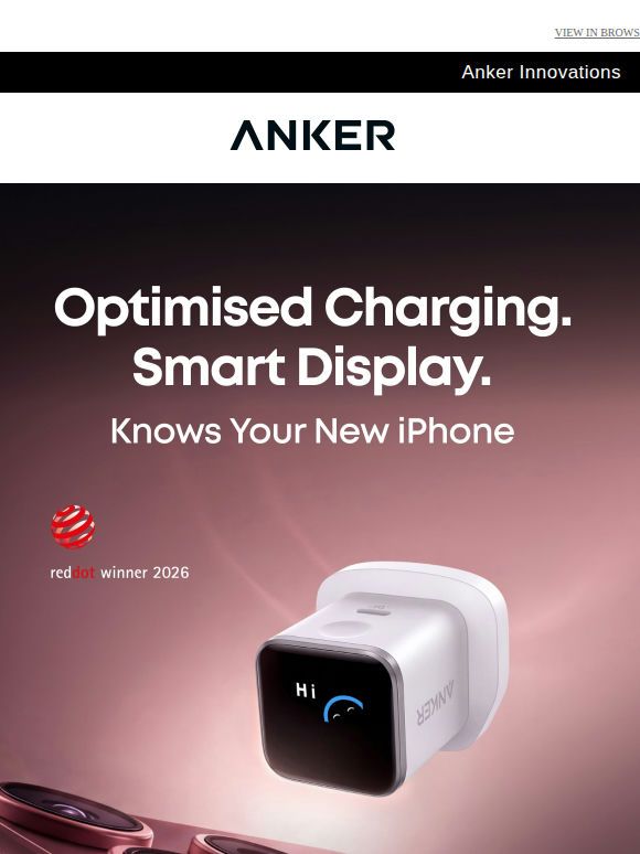 Get 25% Off the New Anker Smart Display Charger ⚡️