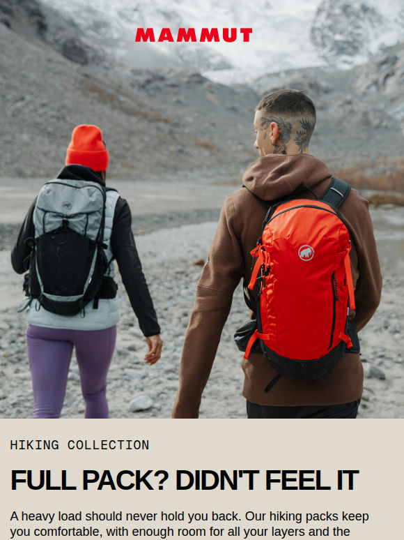 For long days on the trail 🎒