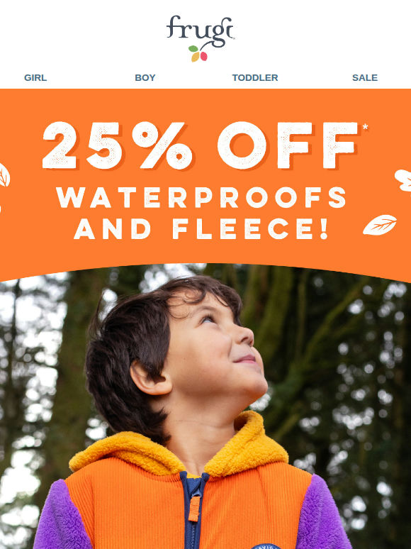 25% off: Fleeces Just Added!