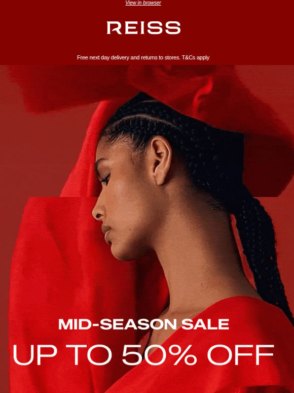 Up to 50% Off Sale Starts Now