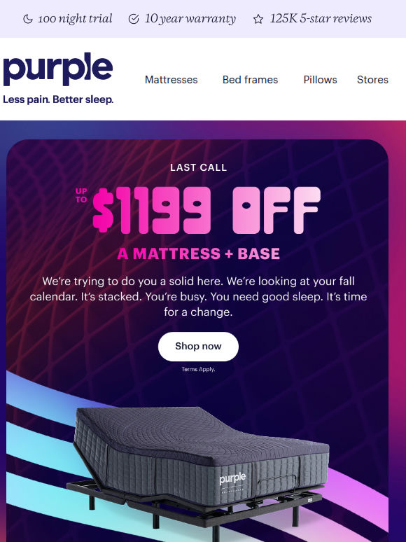 Save today or be sad tomorrow