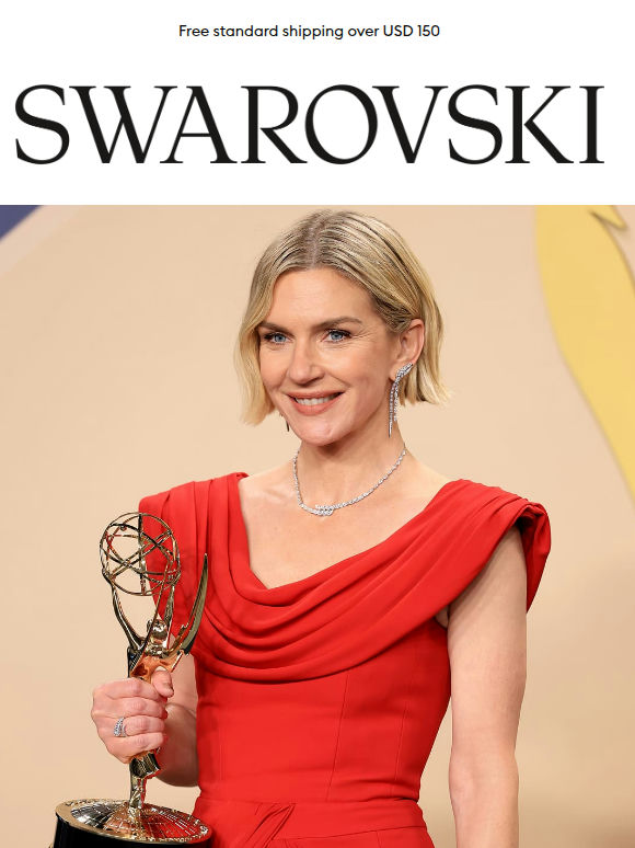 Emmy winner Rhea Seehorn shines in Swarovski