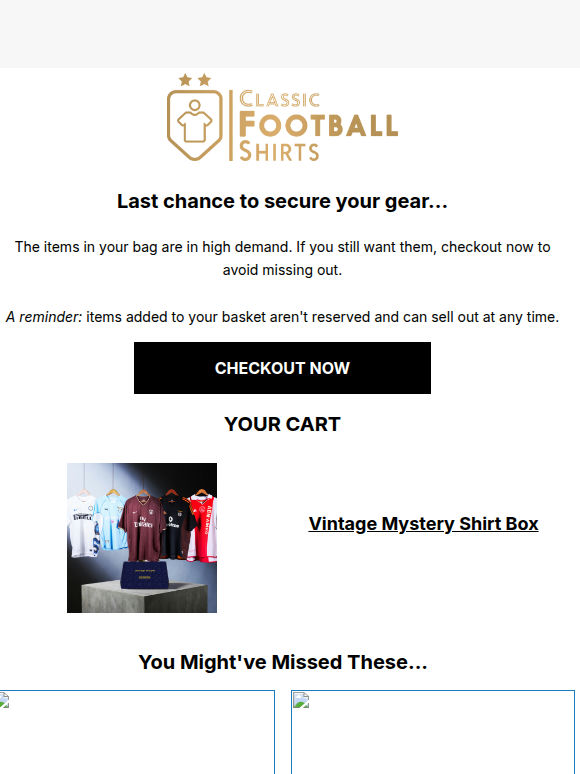 Final chance to secure your basket🚨