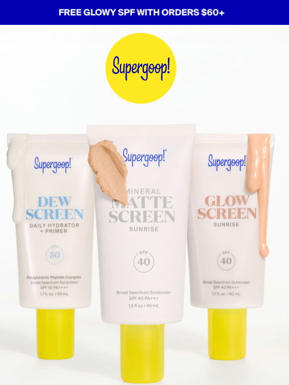 Dewy, glowy or matte: which SPF finish will you choose?
