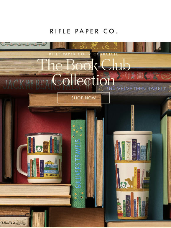Bookclub Drinkware is Back