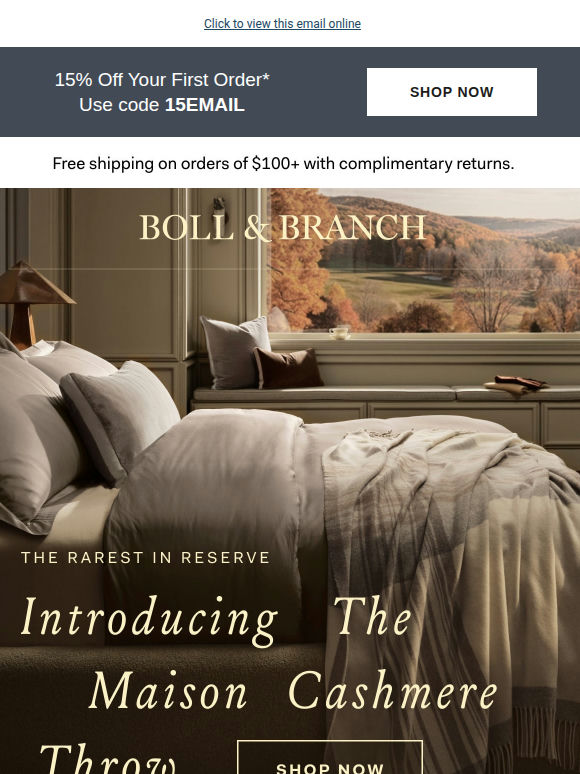 Introducing Reserve Maison Cashmere.