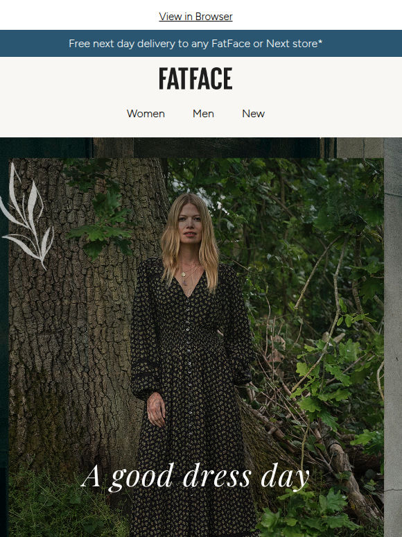 New dresses? Oh, go on then