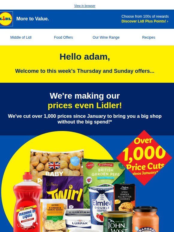 Big shop, even Lidler prices...get saving! 🛒