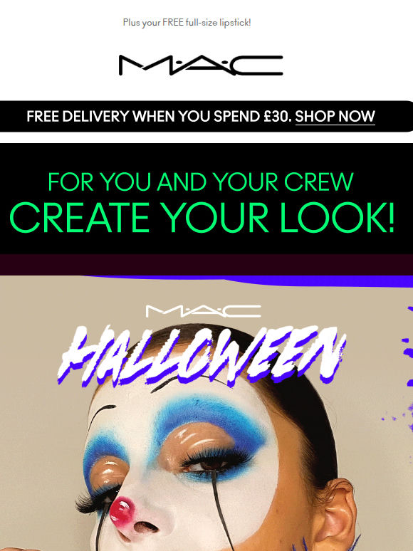 It's time to book your Halloween look 👻