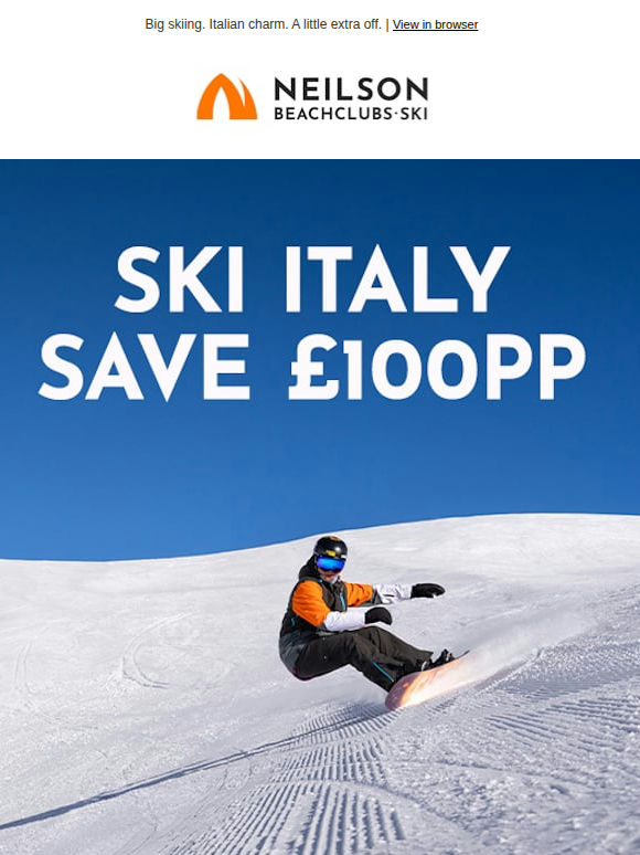 £100pp off? That's amore