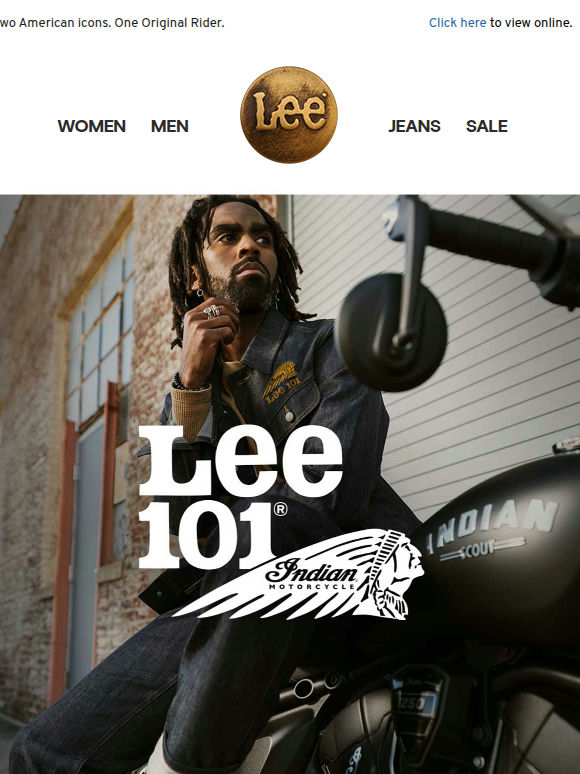 Lee x Indian Motorcycle