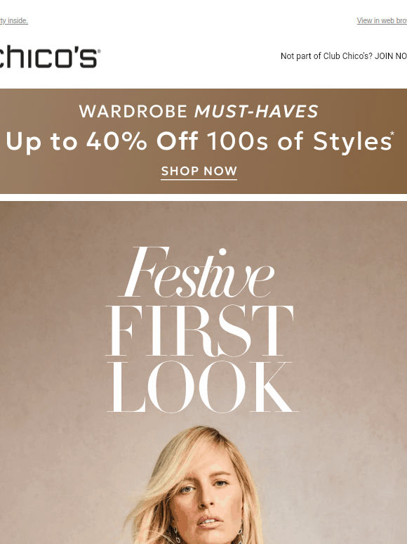 $20-$50 off your very festive first look 🎁