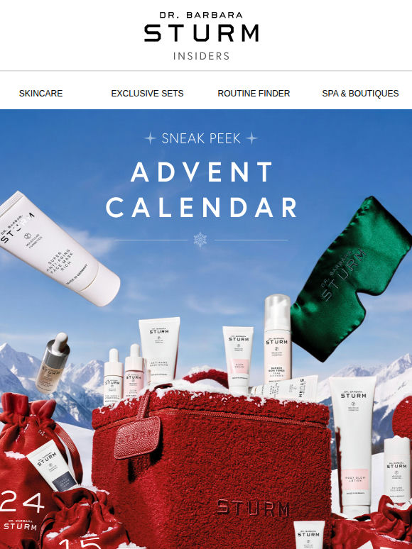 Inside The Advent Calendar 🎁