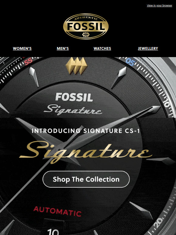 Introducing FOSSIL Signature CS-1