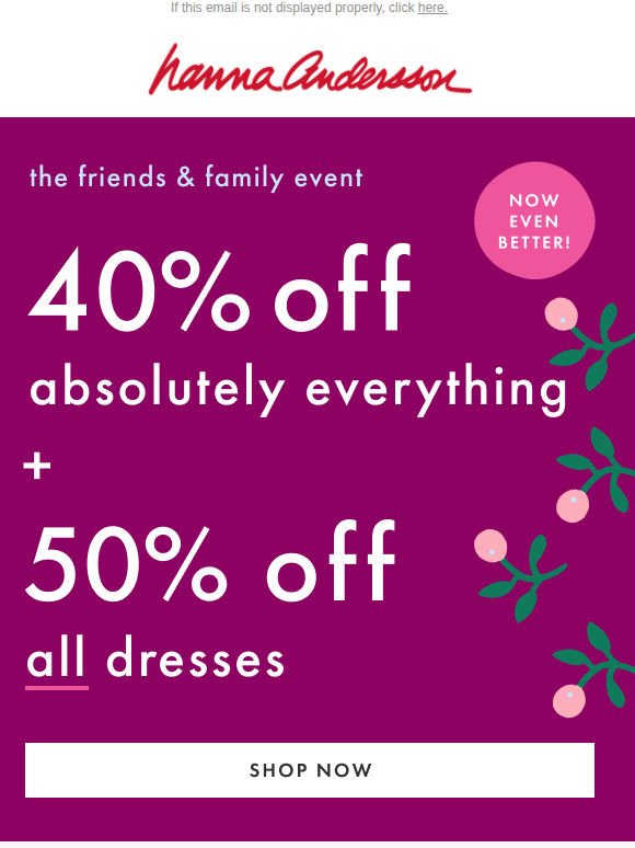 This. Is. HUGE. 50% Off Dresses Ends Soon + 40% Off EVERYTHING 🎉