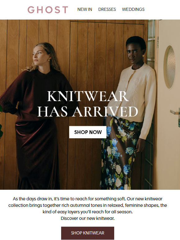 New Arrivals: Knitwear