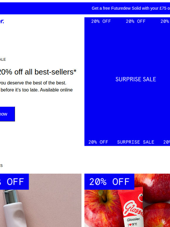 OUR SURPRISE SALE IS LIVE! ⭐