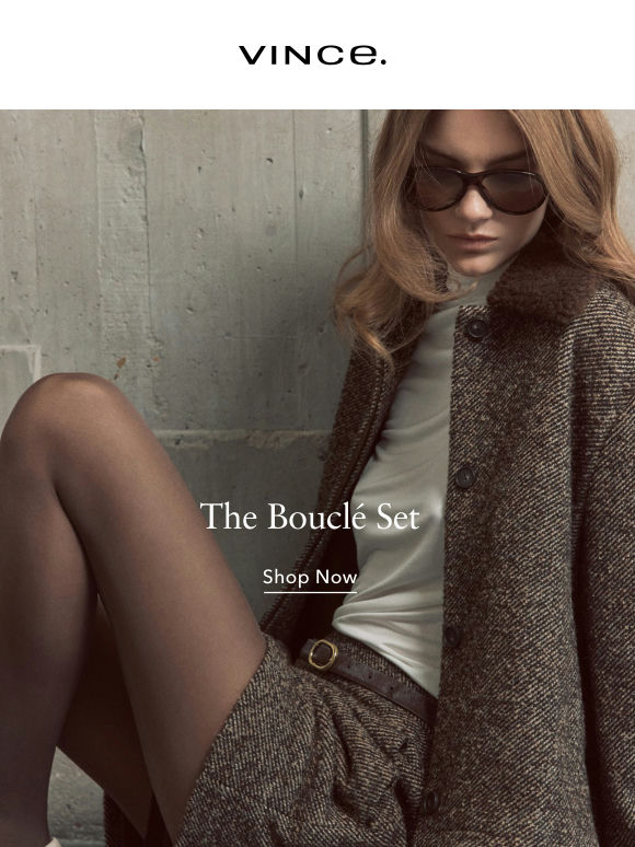 Our New Skort Set In Italian Bouclé