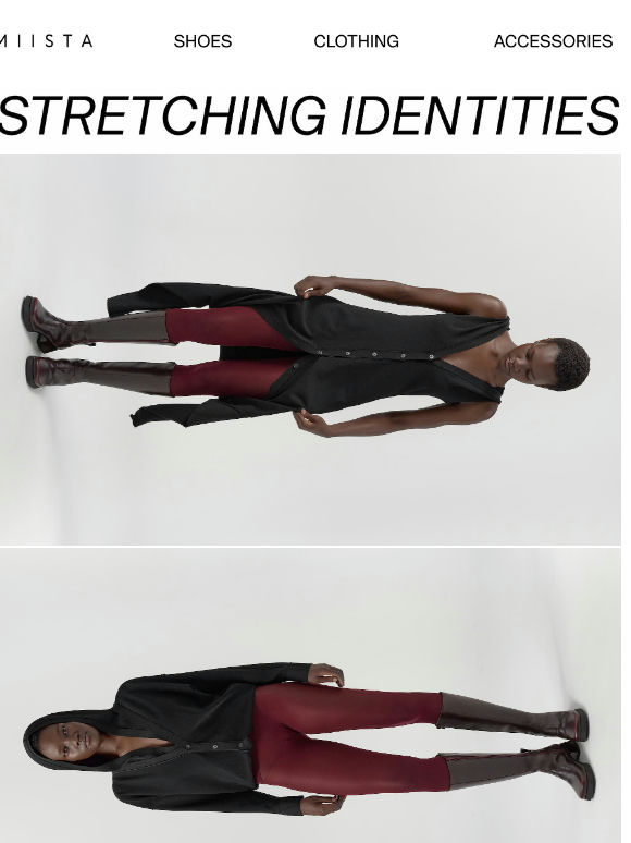 Stretching identities