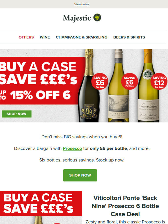 Buy 6, save BIG: Silver Ghost £6, Louis Latour £14.50 & more!