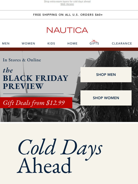 Black Friday Preview: Gifts from $12.99 + 50-70% Off